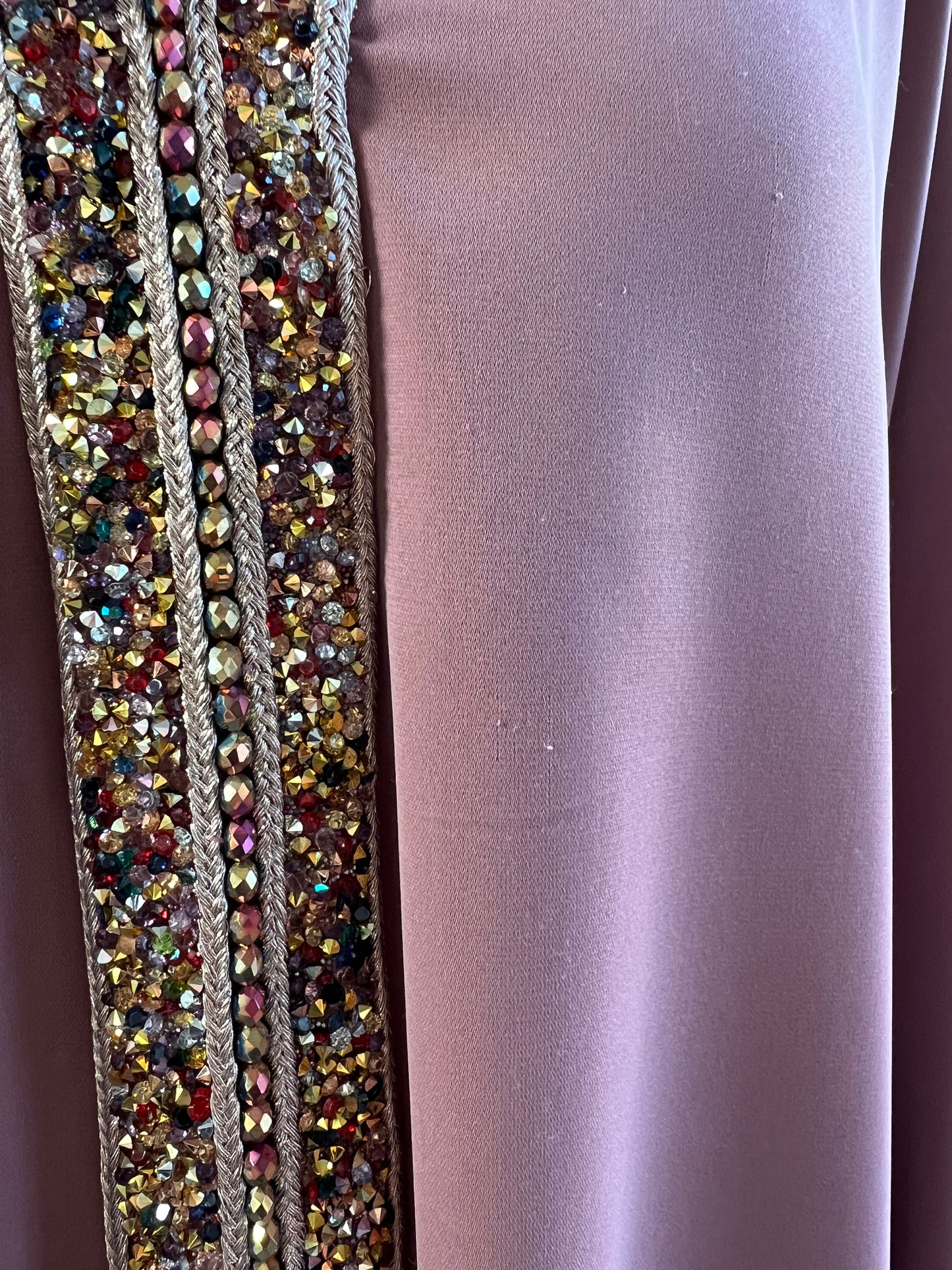 ABAYA LOUBNA ROSE POUDRÉ
