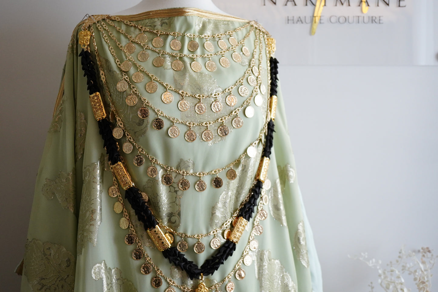 ROBE CHAOUI TURQUOISE