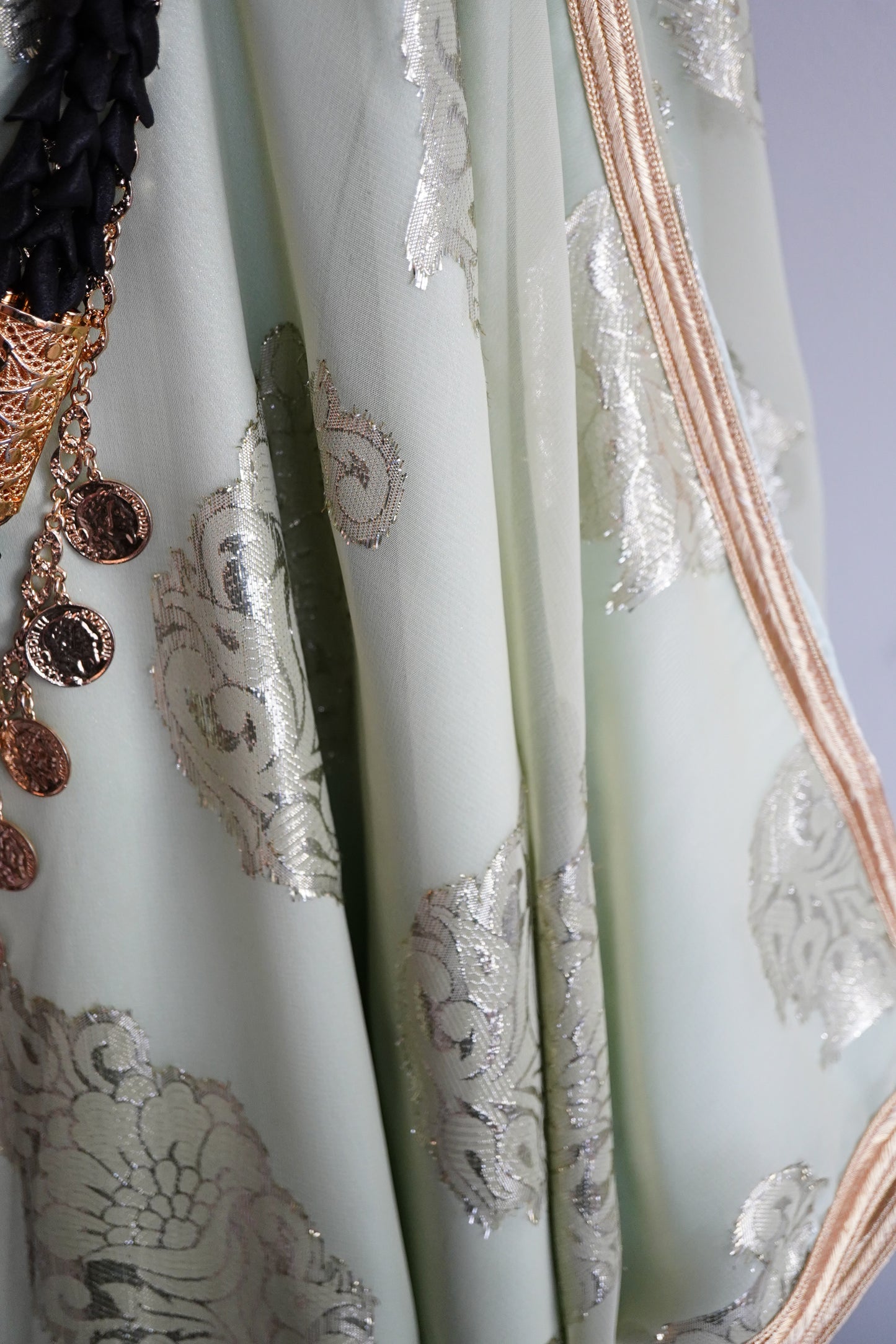 ROBE CHAOUI TURQUOISE