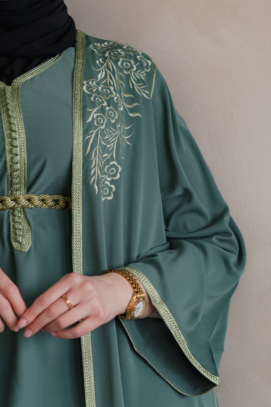 CAFTAN NORA - VERT