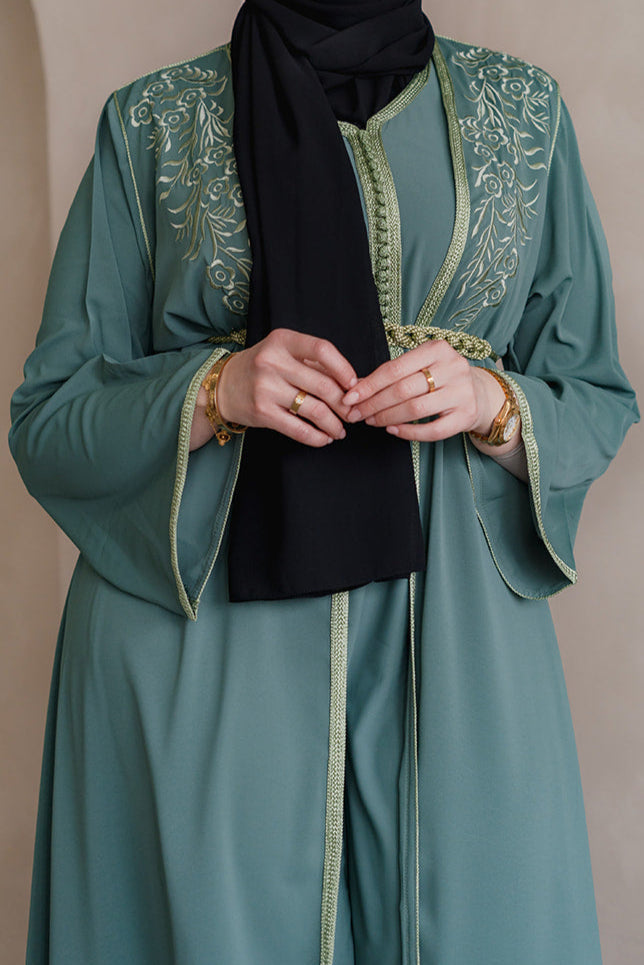 CAFTAN NORA - VERT