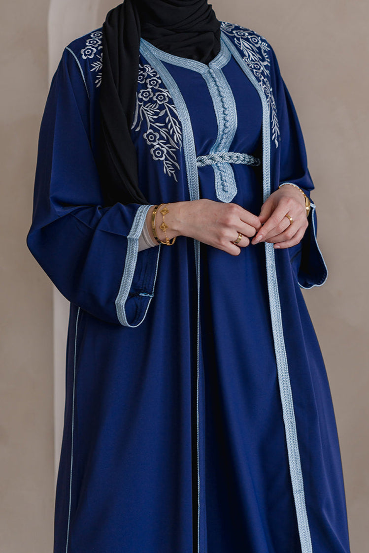 CAFTAN NORA - BLEU