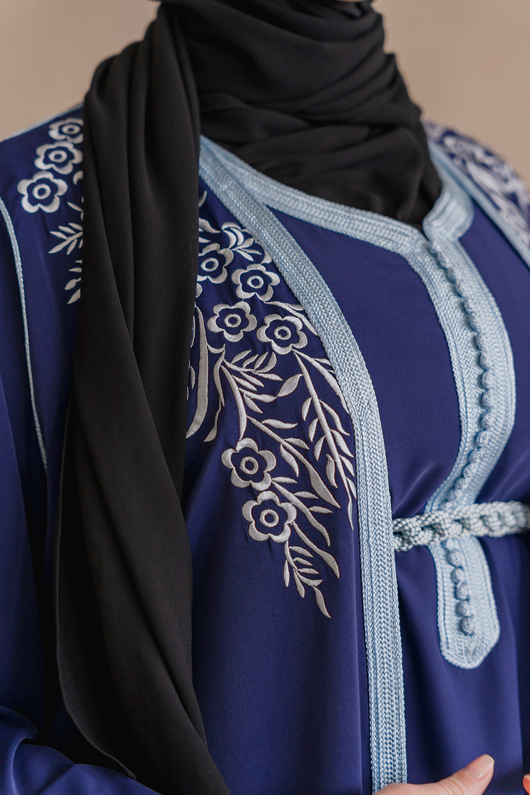 CAFTAN NORA - BLEU