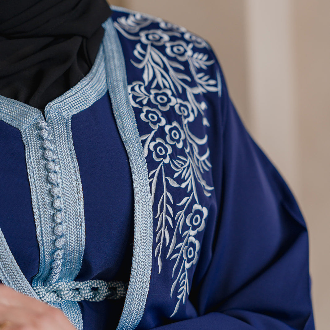 CAFTAN NORA - BLEU