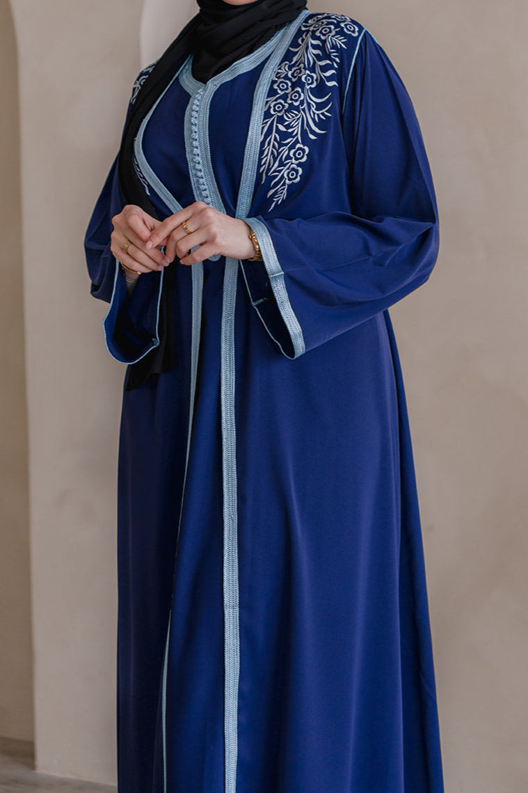 CAFTAN NORA - BLEU