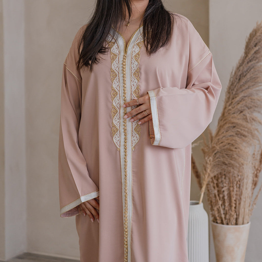 CAFTAN NOUR - NUDE ROSÉ