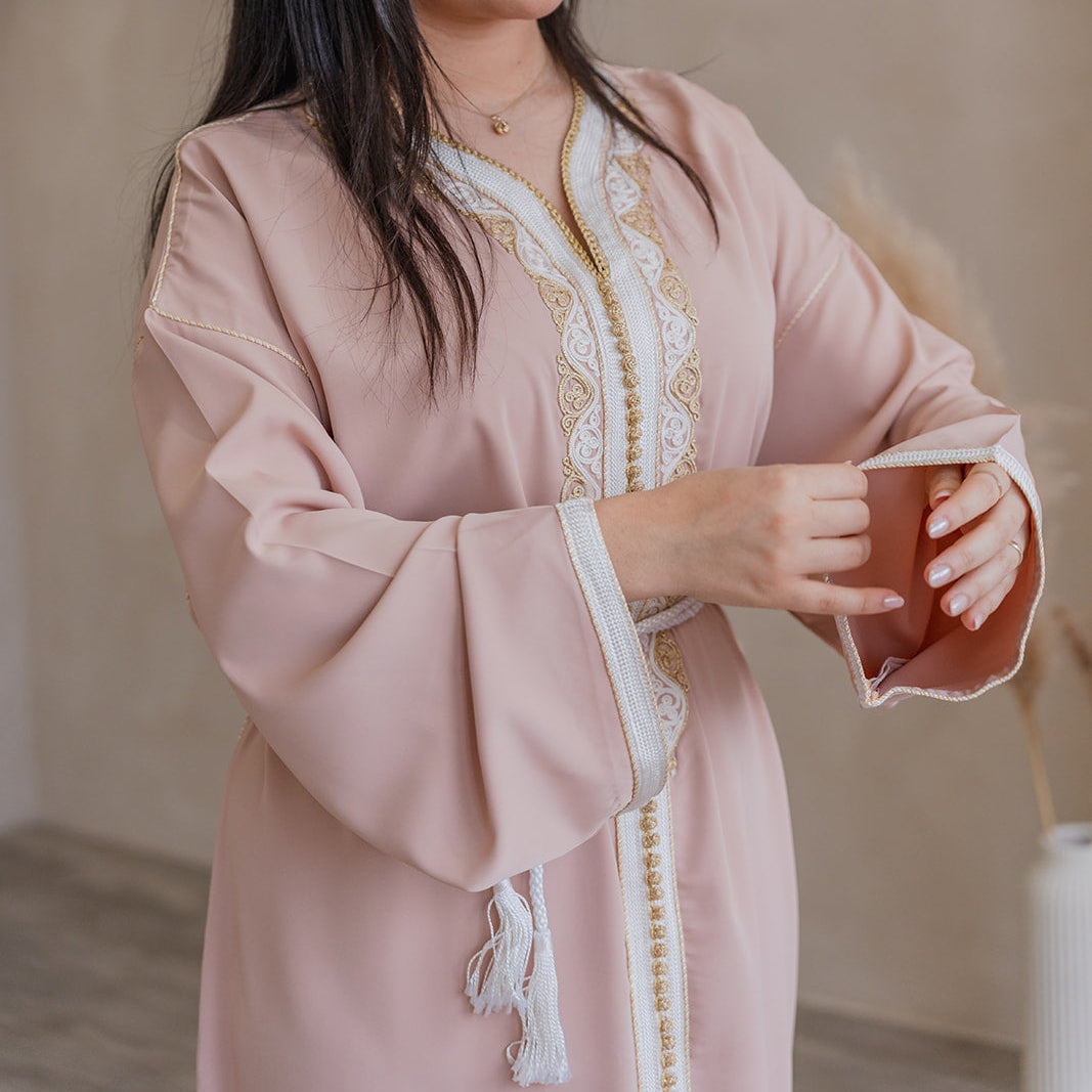 CAFTAN NOUR - NUDE ROSÉ