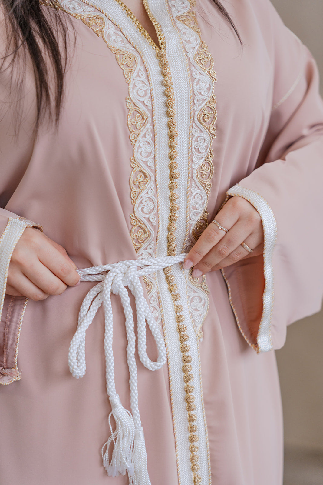 CAFTAN NOUR - NUDE ROSÉ
