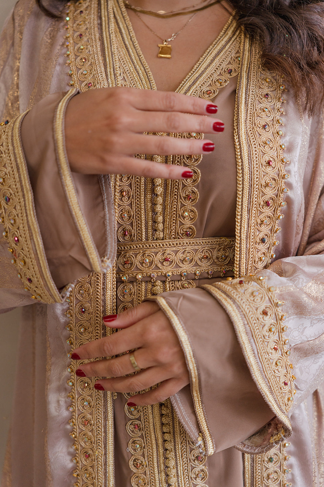 TAKCHITA JAWHARA YASMINE - MARRON BEIGE