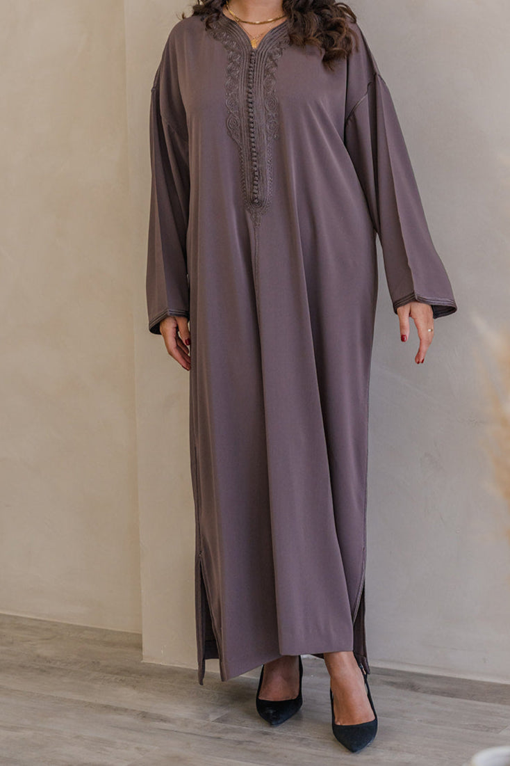 GANDOURA TAUPE