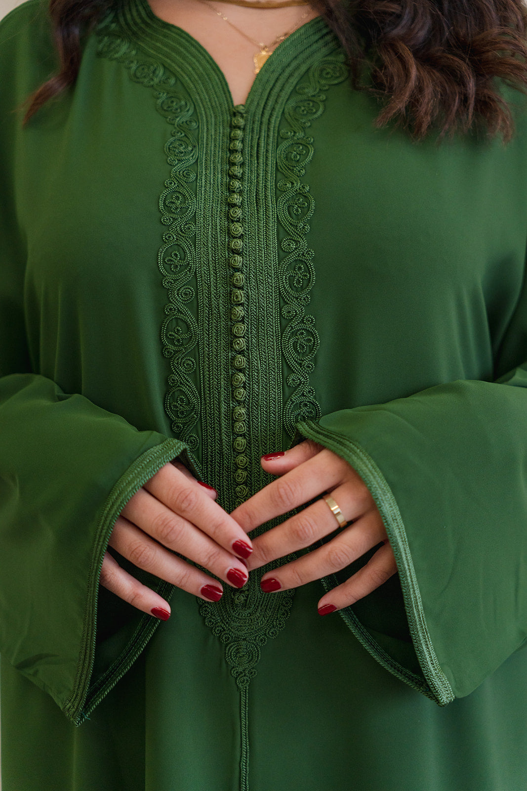 GANDOURA VERTE