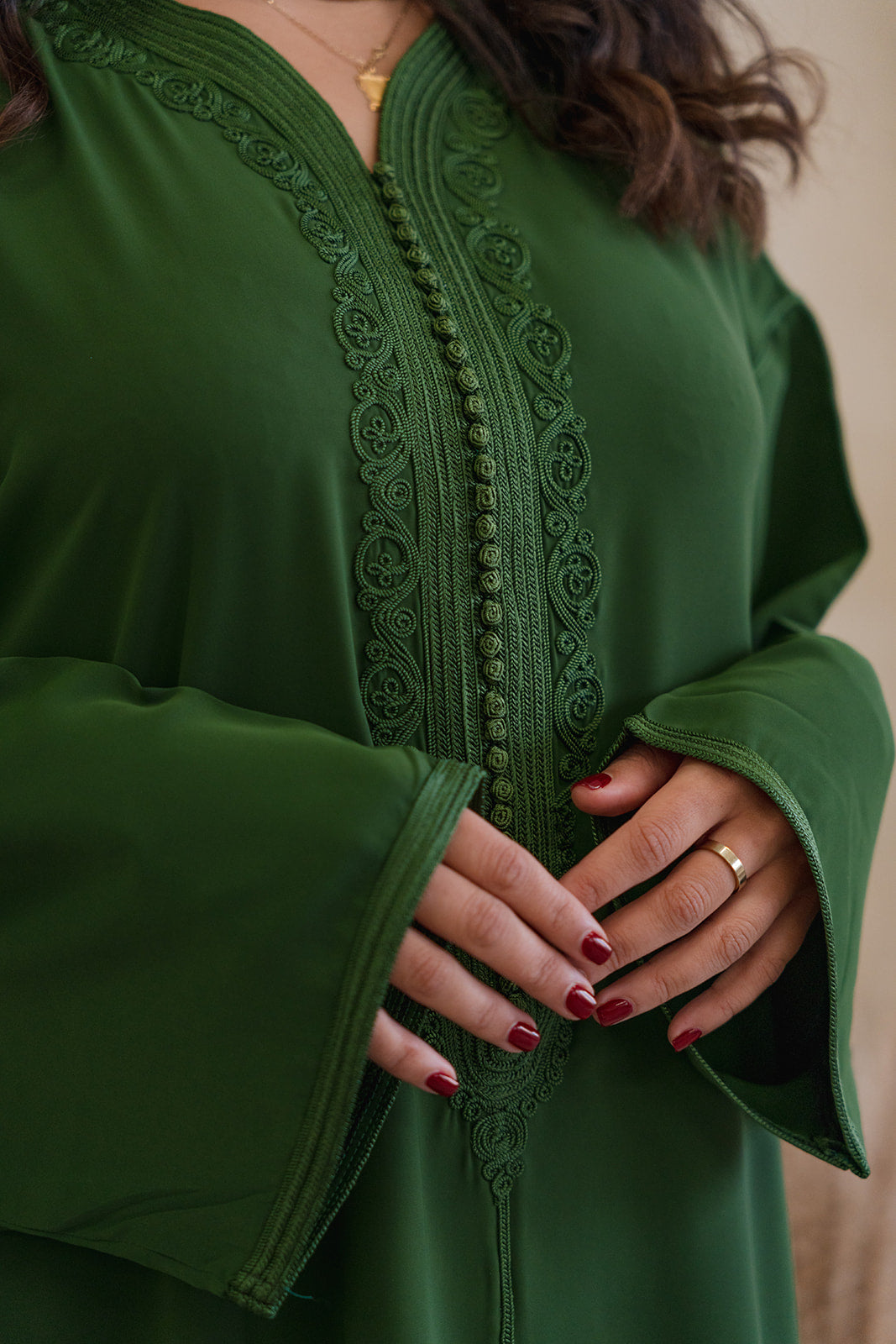 GANDOURA VERTE