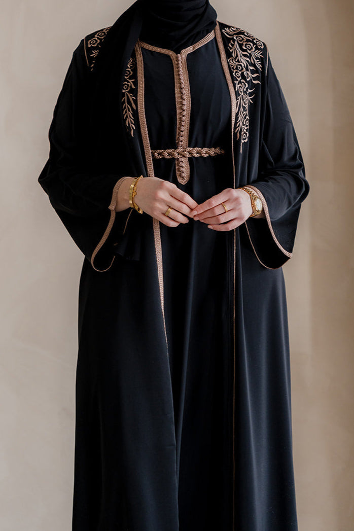 CAFTAN NORA - NOIR