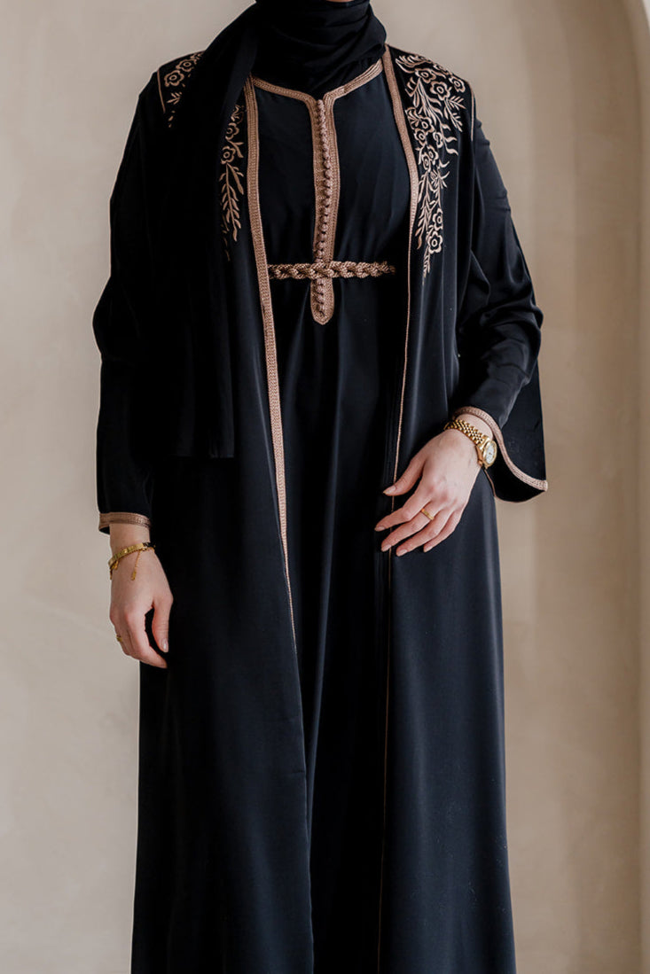 CAFTAN NORA - NOIR