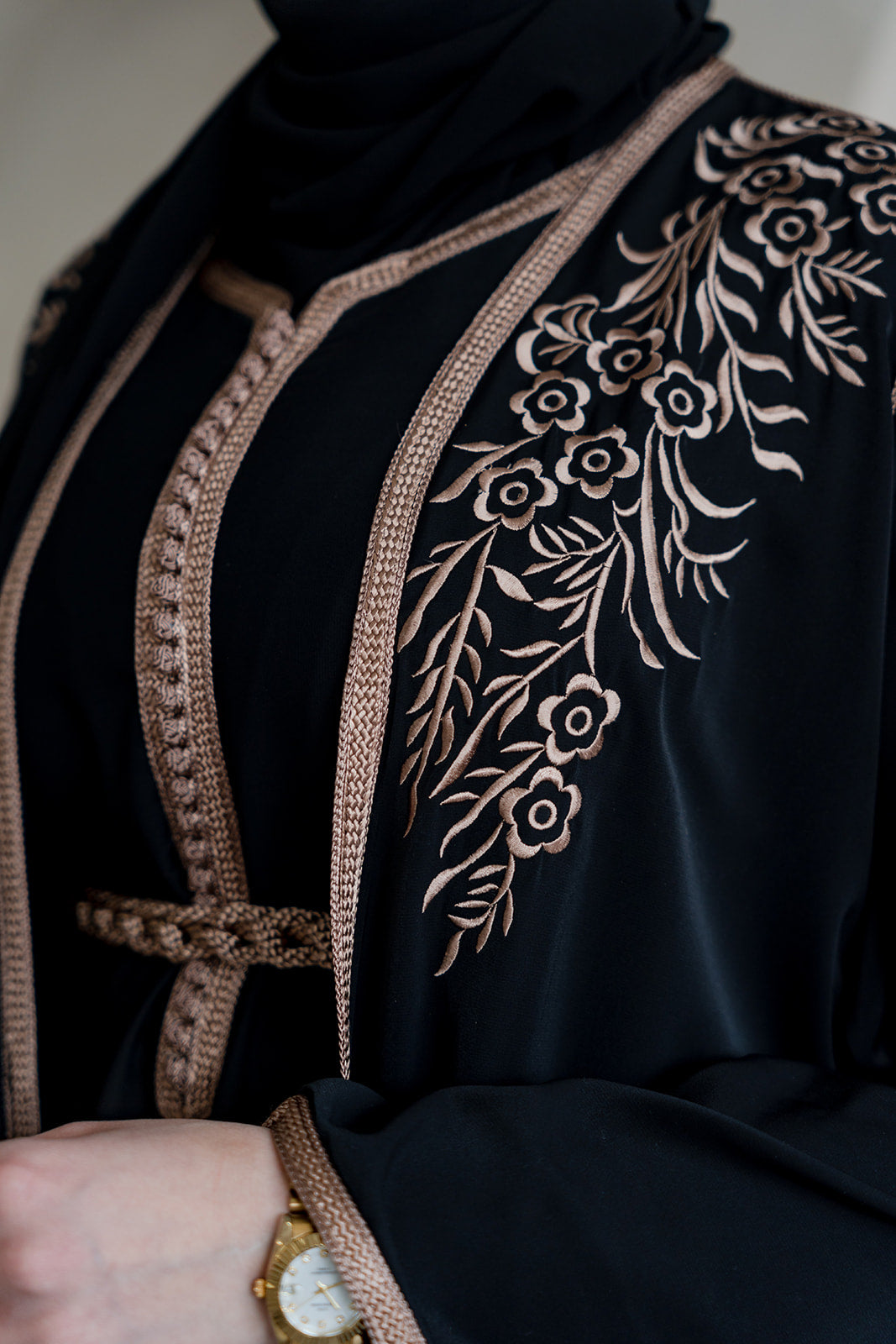 CAFTAN NORA - NOIR