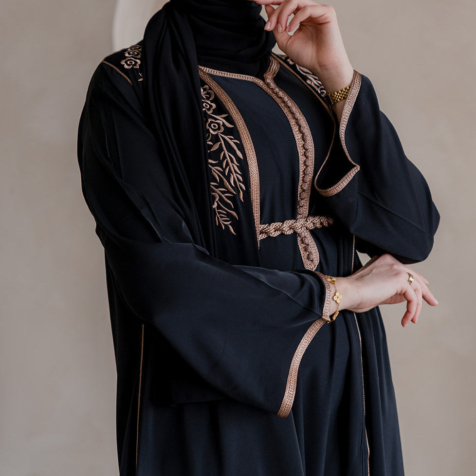 CAFTAN NORA - NOIR
