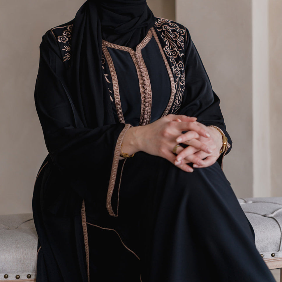 CAFTAN NORA - NOIR