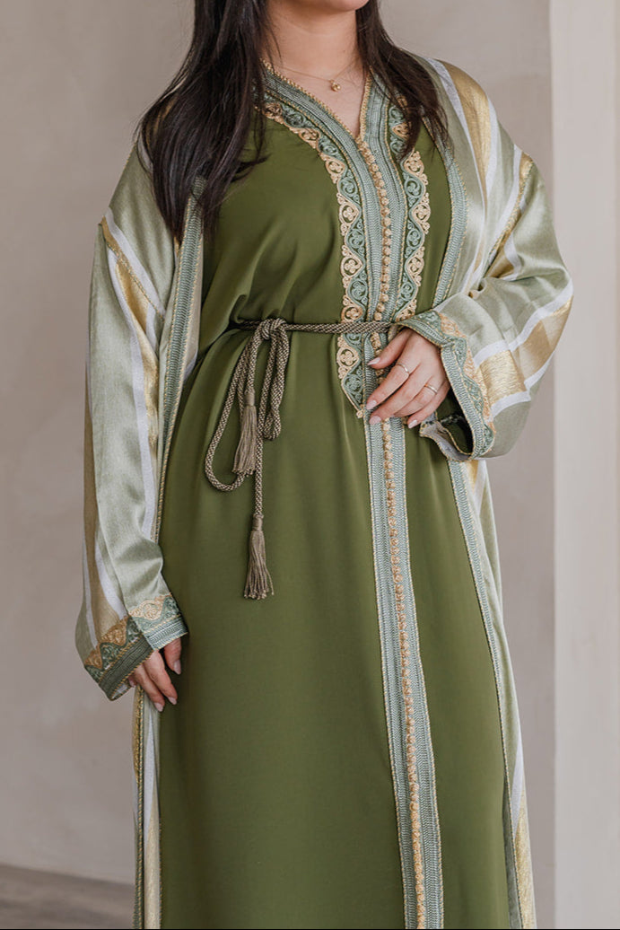 CAFTAN NOUR - VERT
