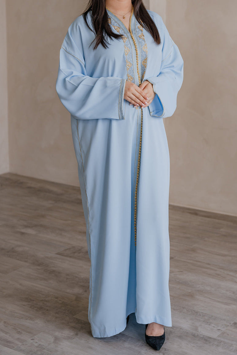 CAFTAN NOUR - BLEU