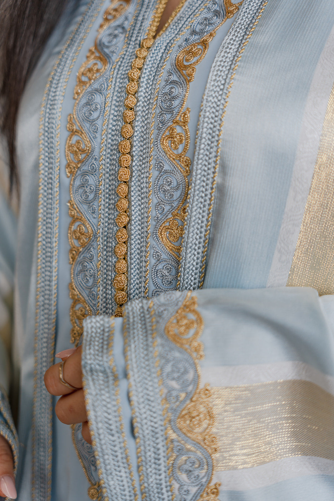 CAFTAN NOUR - BLEU