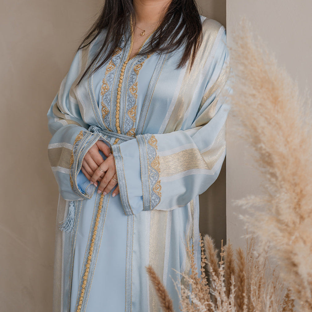 CAFTAN NOUR - BLEU