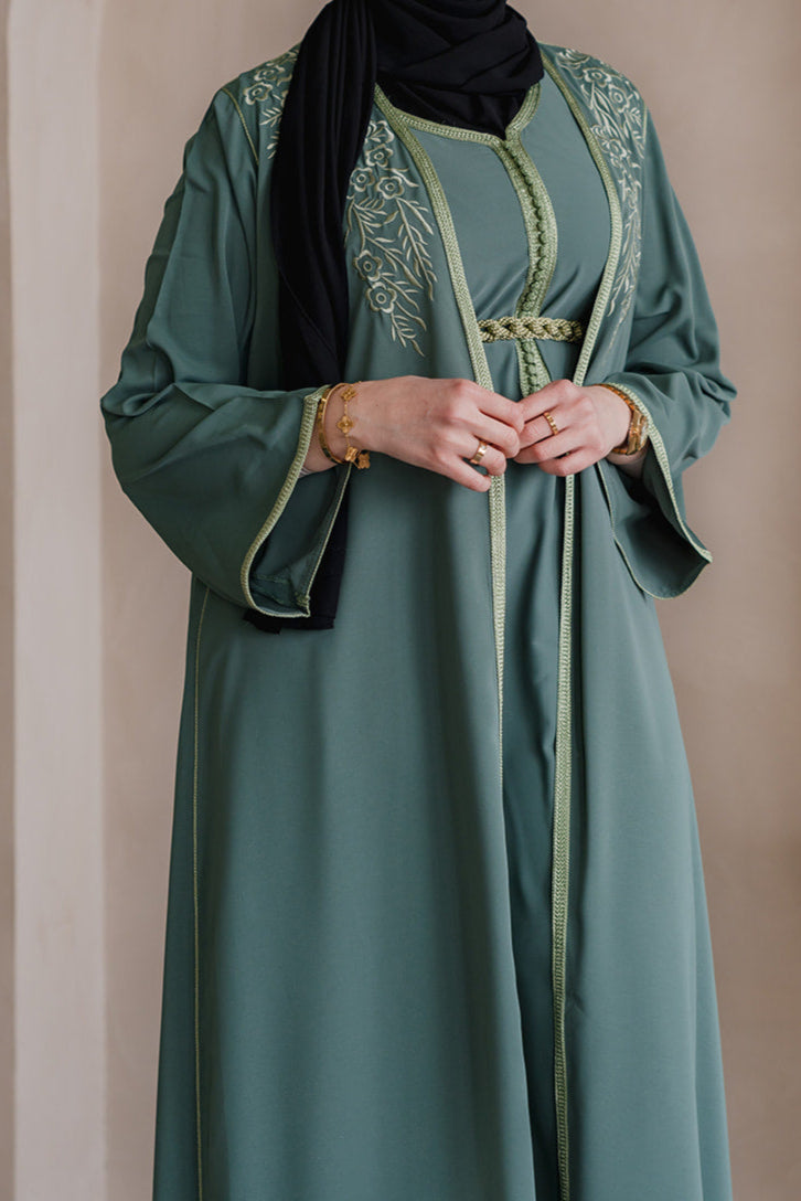 CAFTAN NORA - VERT
