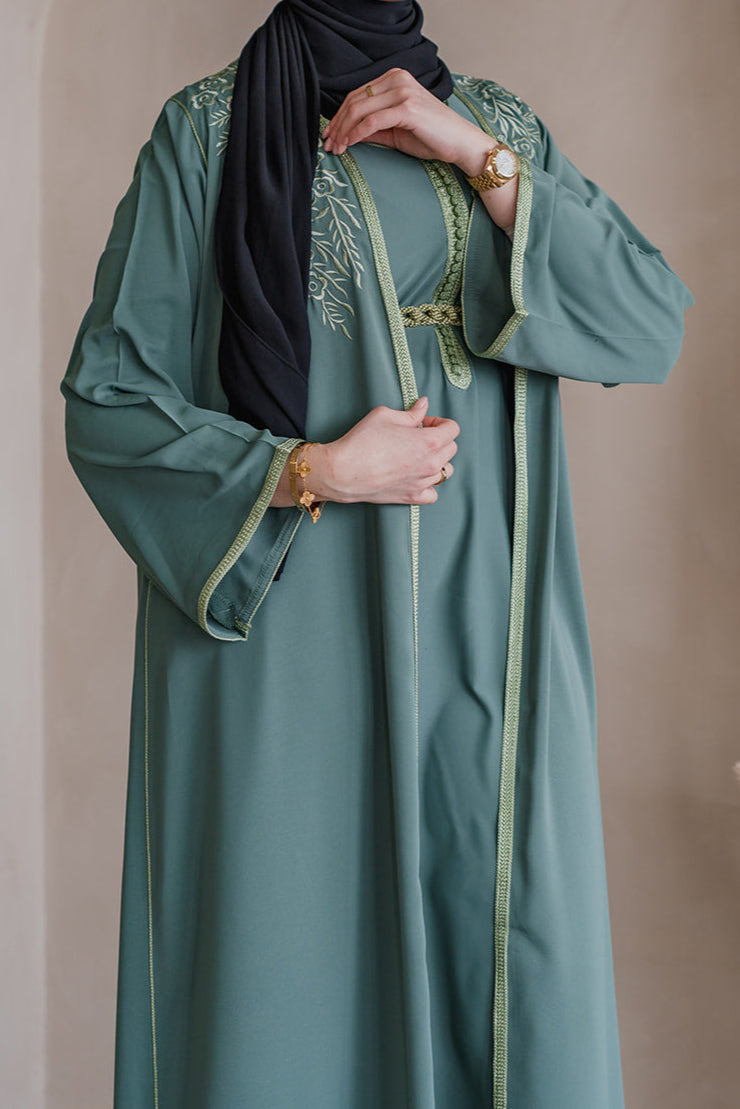 CAFTAN NORA - VERT