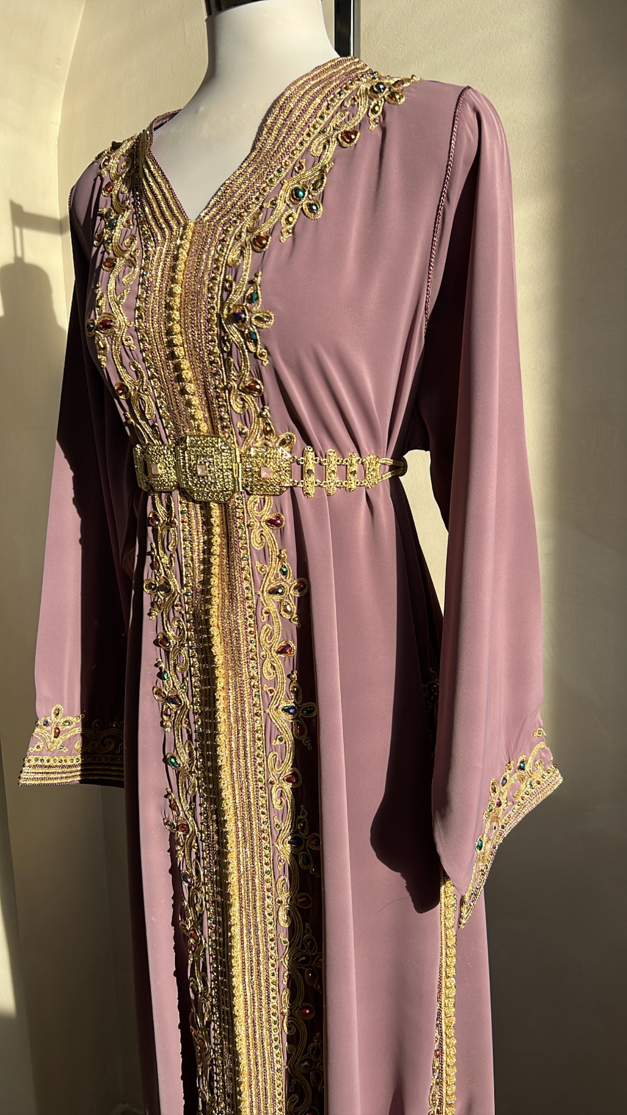 CAFTAN ABIR MAUVE TAUPE