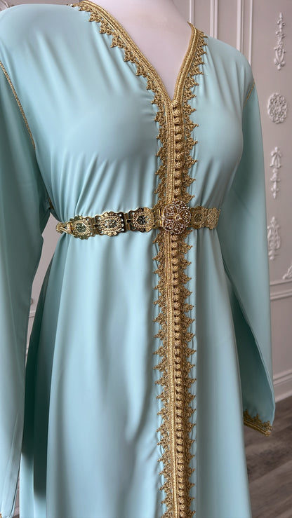 CAFTAN NAWAL TURQUOISE