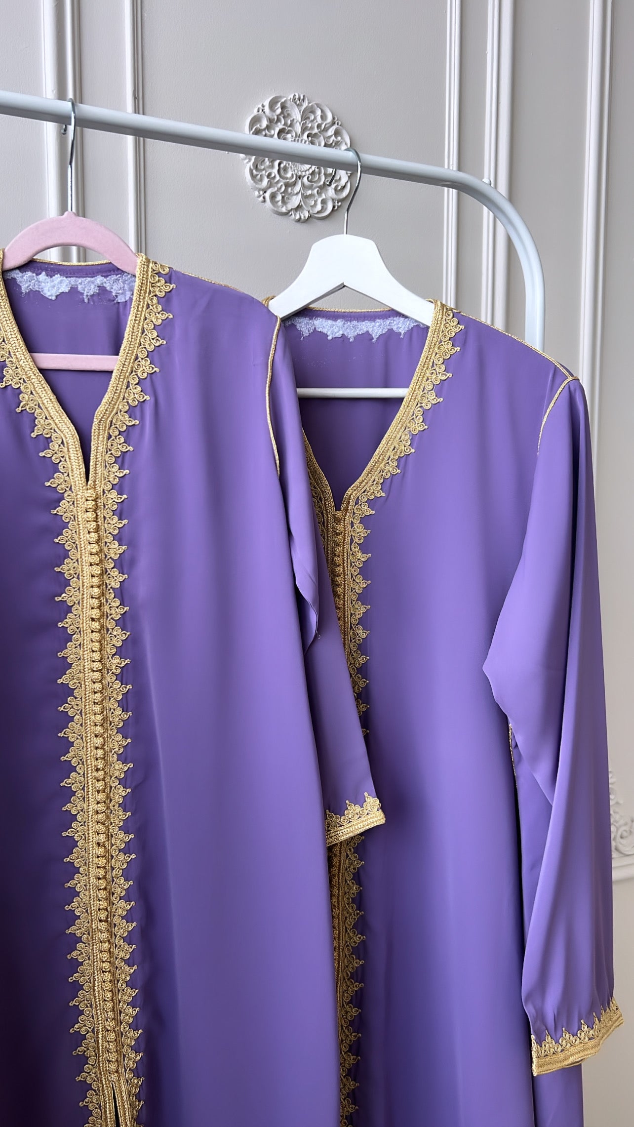 CAFTAN NAWAL MAUVE