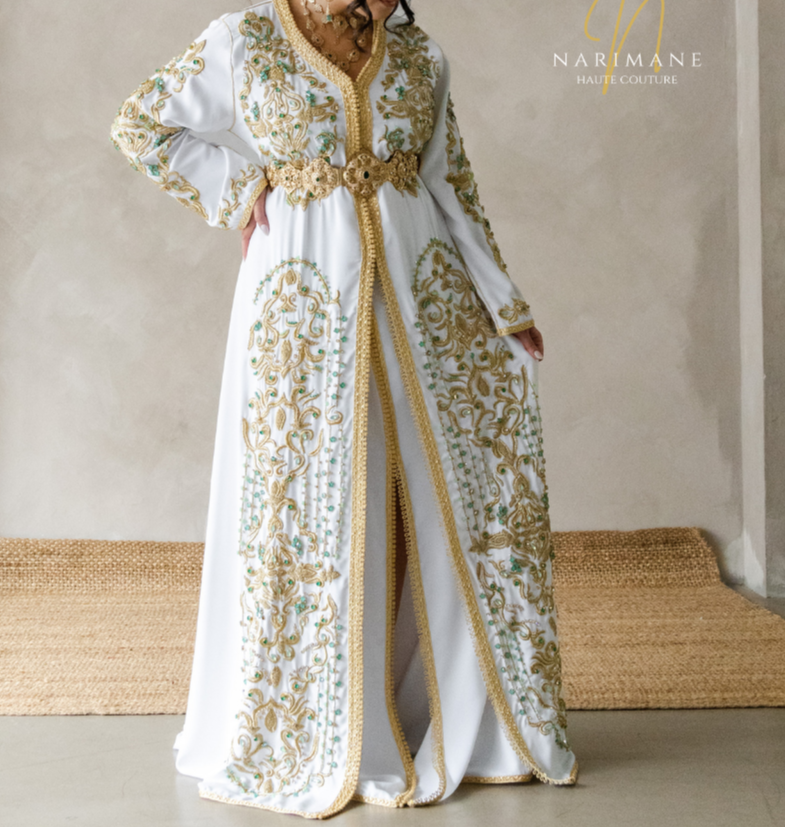 CAFTAN HAUTE COUTURE MINT