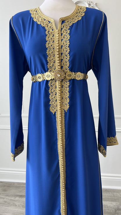 CAFTAN NAJOUA BLEU