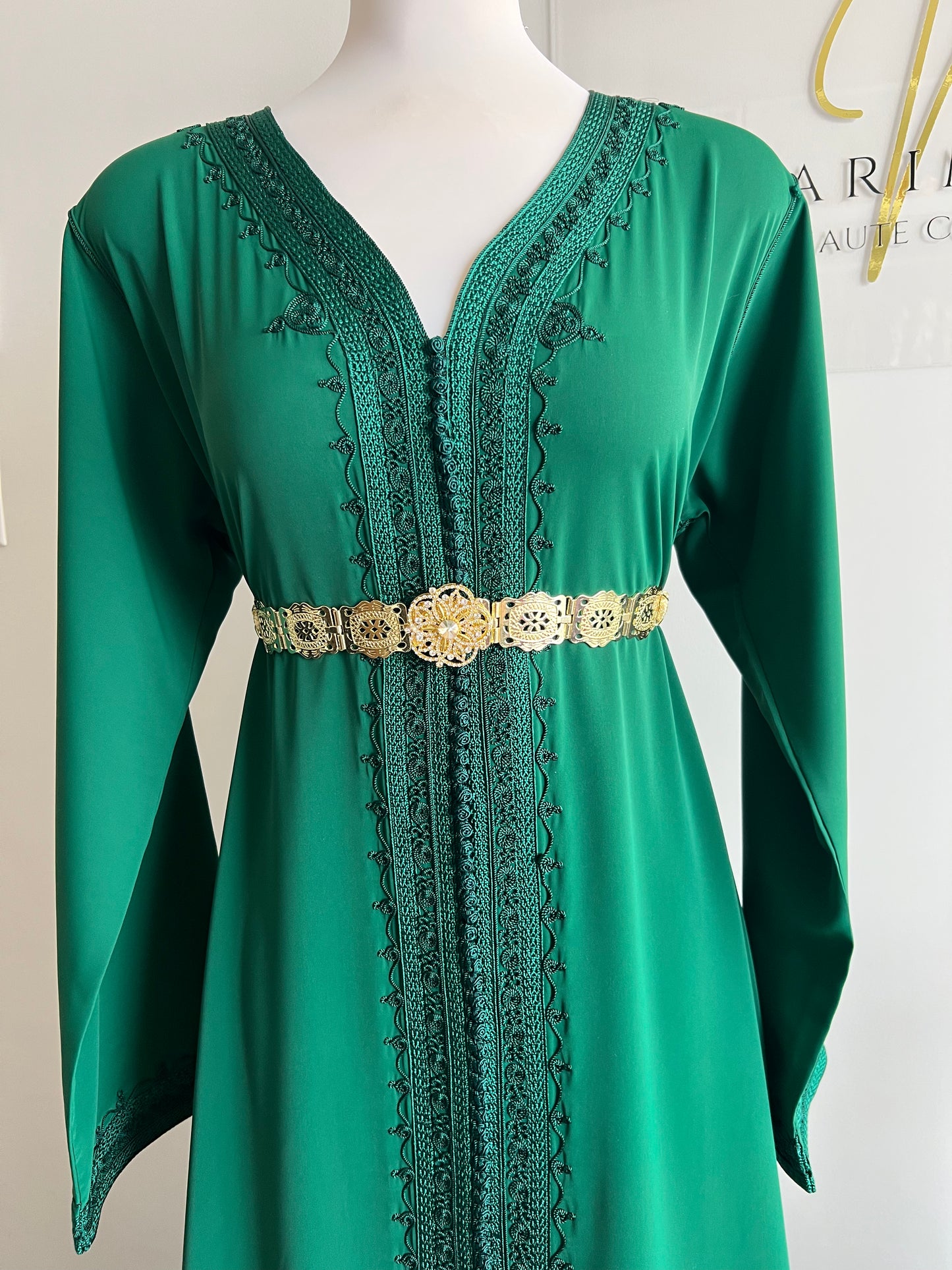 CAFTAN MANAL VERT