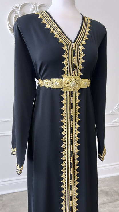 CAFTAN LAMIA NOIR