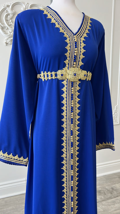 CAFTAN LAMIA BLEU