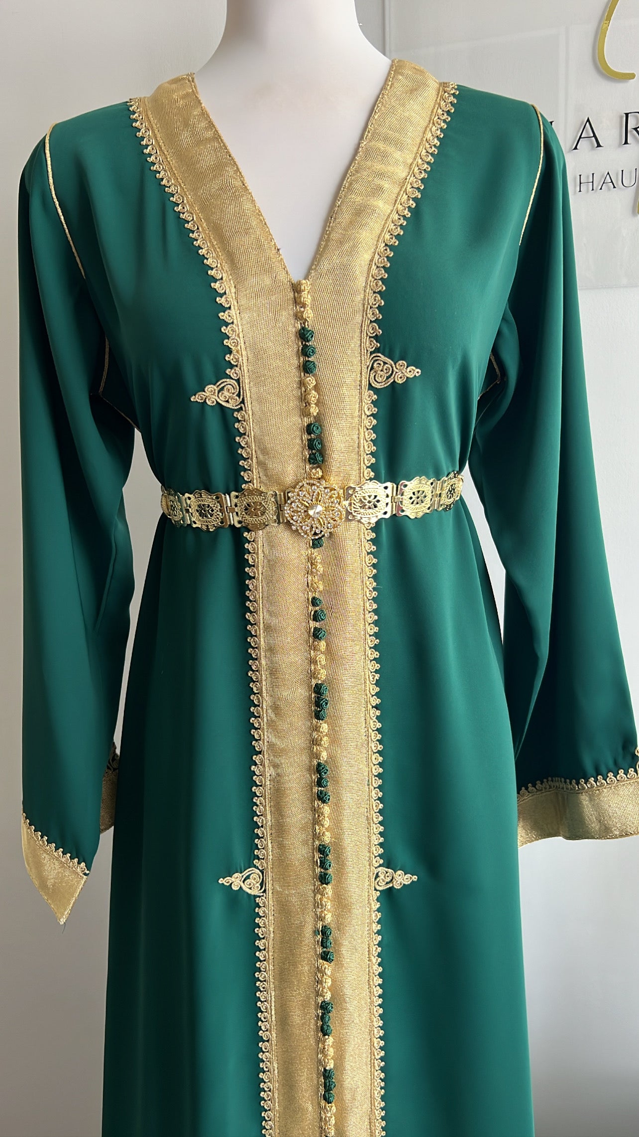 CAFTAN MALIKA VERT