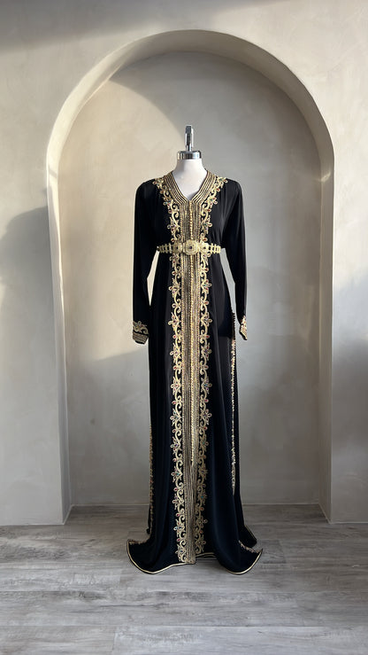 CAFTAN ABIR NOIR