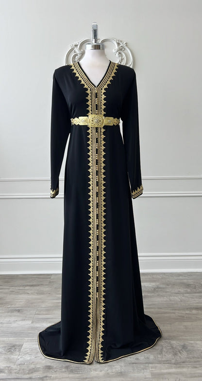 CAFTAN LAMIA NOIR