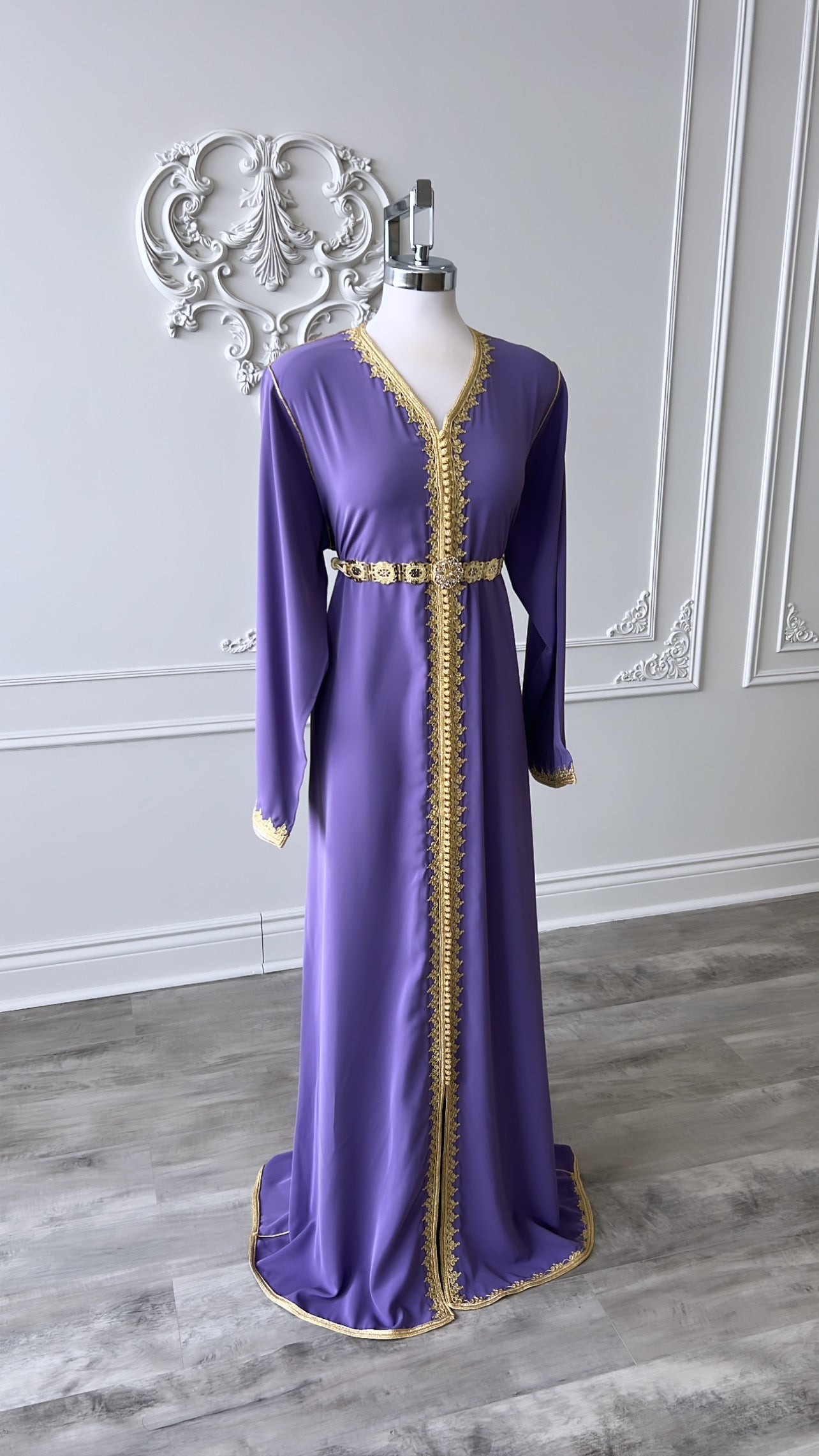 CAFTAN NAWAL MAUVE