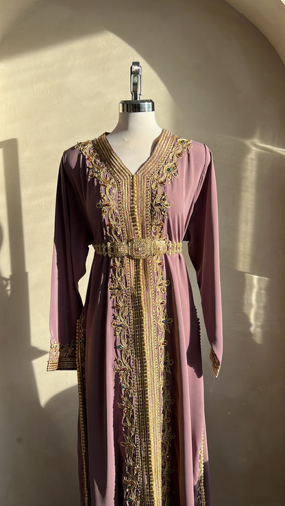 CAFTAN ABIR MAUVE TAUPE