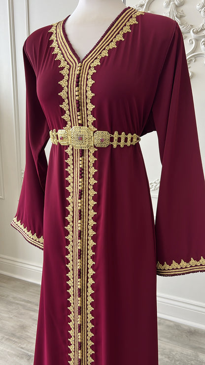 CAFTAN LAMIA BORDEAUX