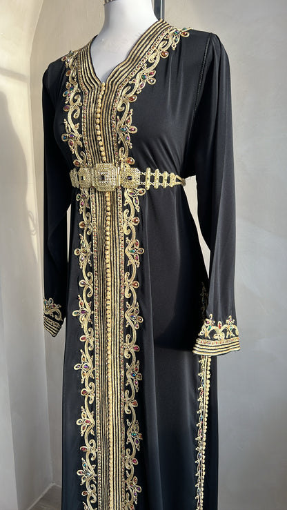 CAFTAN ABIR NOIR