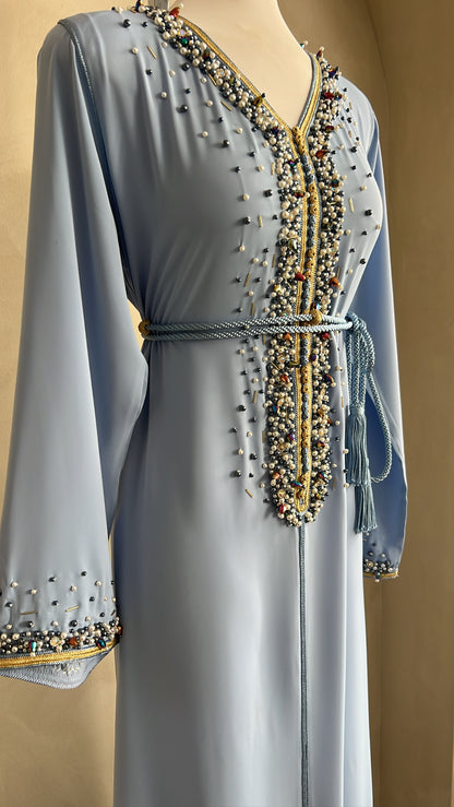 CAFTAN AMANDA BLEU