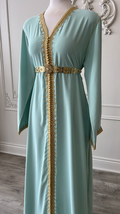 CAFTAN NAWAL TURQUOISE