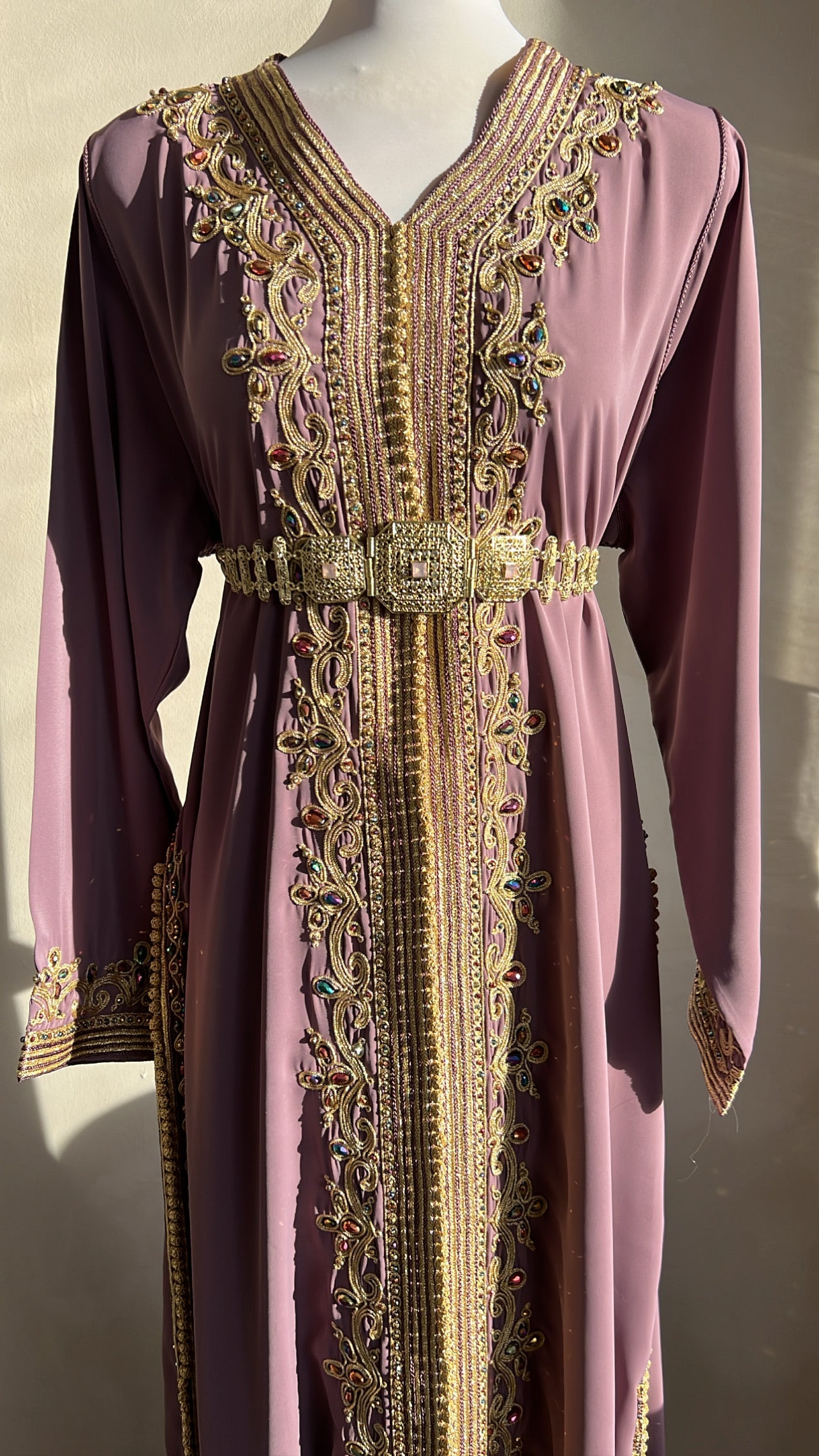 CAFTAN ABIR MAUVE TAUPE