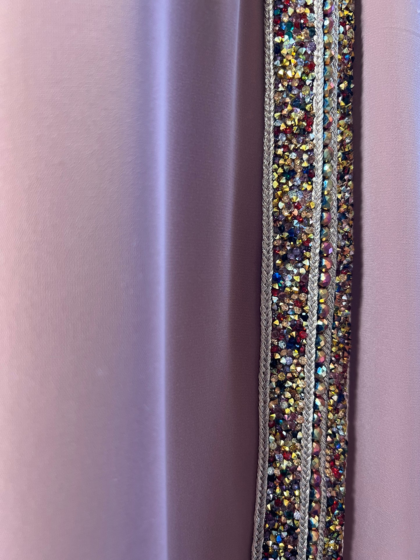 ABAYA LOUBNA ROSE POUDRÉ