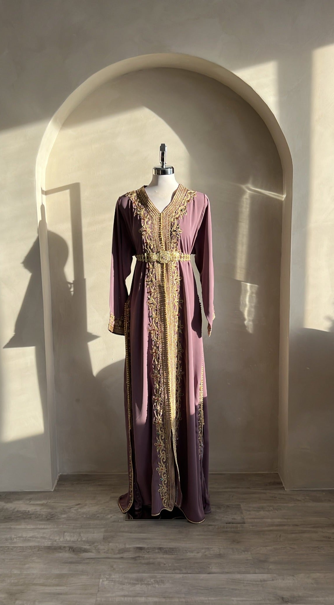 CAFTAN ABIR MAUVE TAUPE