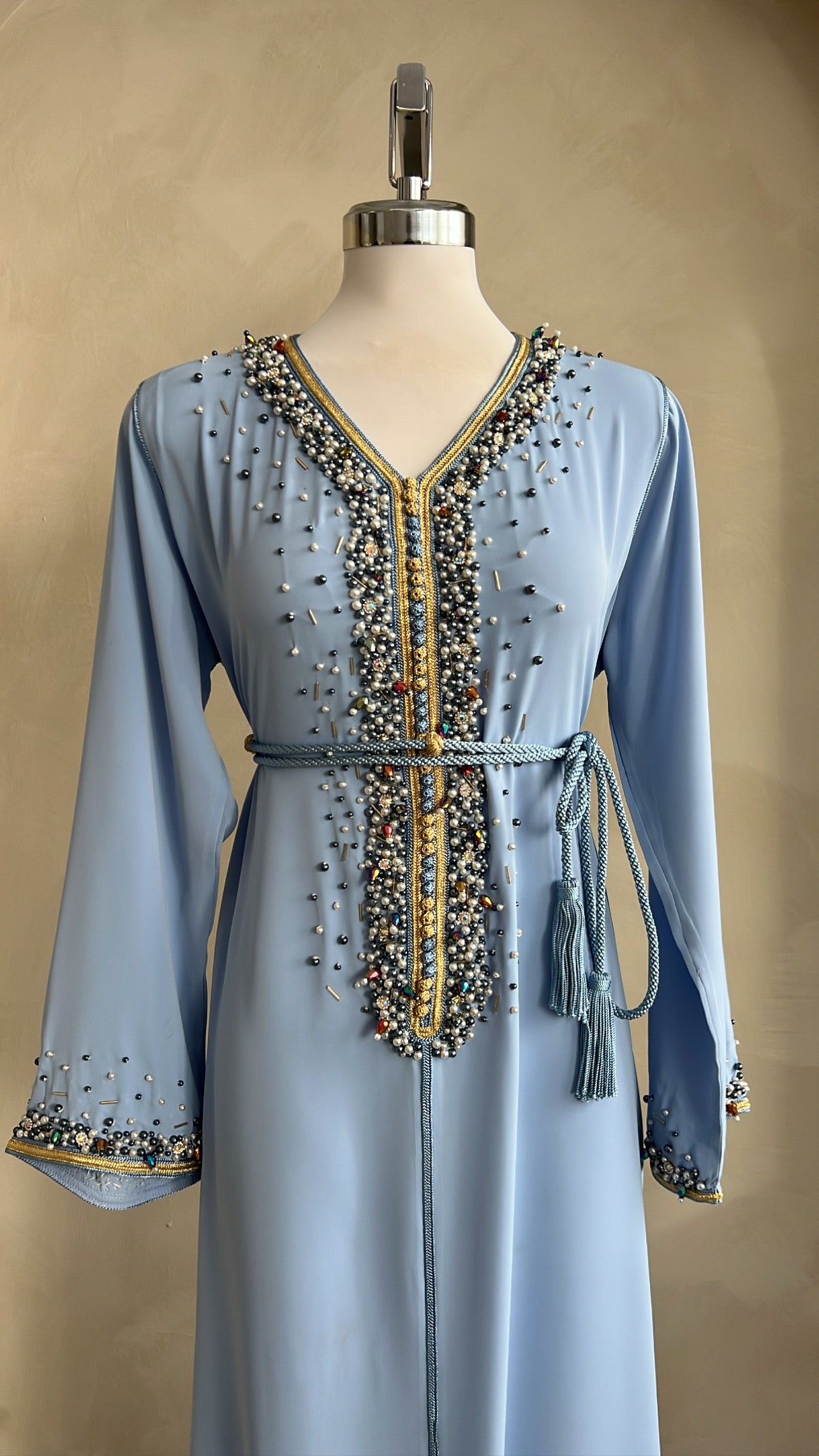 CAFTAN AMANDA BLEU