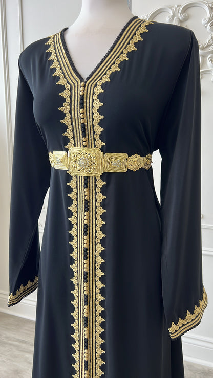 CAFTAN LAMIA NOIR