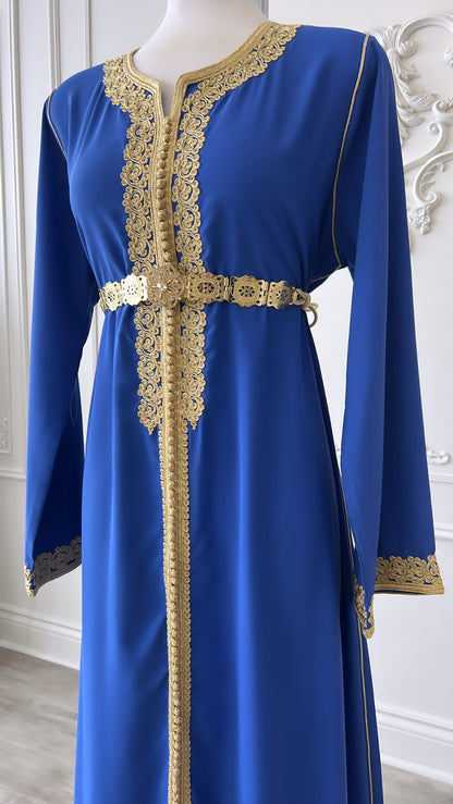 CAFTAN NAJOUA BLEU